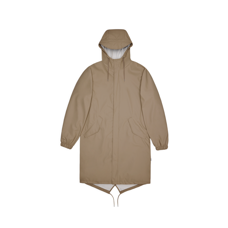 Fishtail parka rains, beige