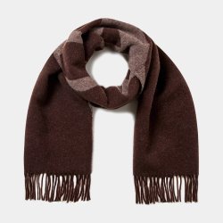 Lala 4 wool mix scarf Lala Berlin, mix brown