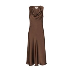 Flow dress Karmamia, semi rich brown