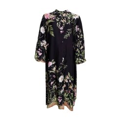Bczennia flower dress black colour, black flower