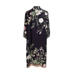 Bczennia flower dress black colour, black flower