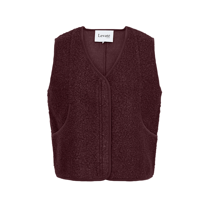 Nissa 1 waistcoat Levet Room, fudge
