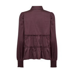 Isla solid 95 shirt Levet Room, fudge