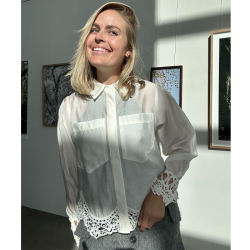 CM Molly shirt Copenhagen Muse, jet stream