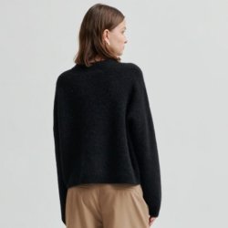 Gabby knit cardigan Second Female, black sand