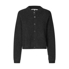 Gabby knit cardigan Second Female, black sand