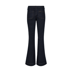Ann Charlotte jeans wash rinse vicky IVY, denim blue