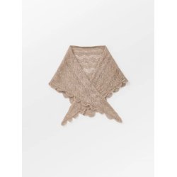 Opany triangle scarf Beck S�ndergaard, melange brown