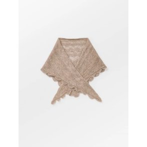 Opany triangle scarf Beck S�ndergaard, melange brown