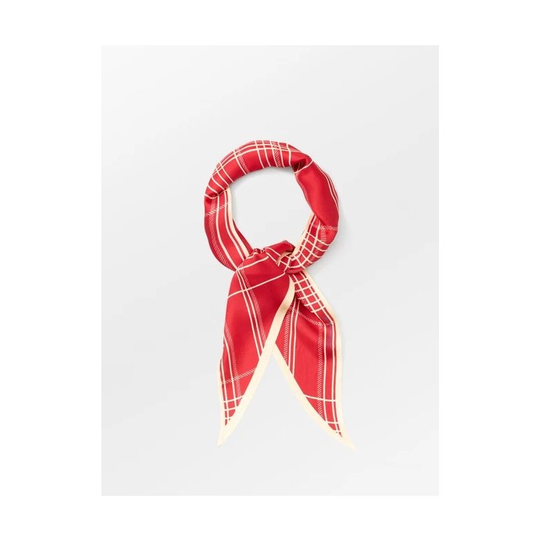 Grid Triangle Sia Scarf Beck S�ndergaard, red