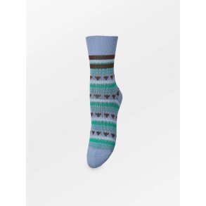 Barlow cotta sock Beck S�ndergaard, windward blue