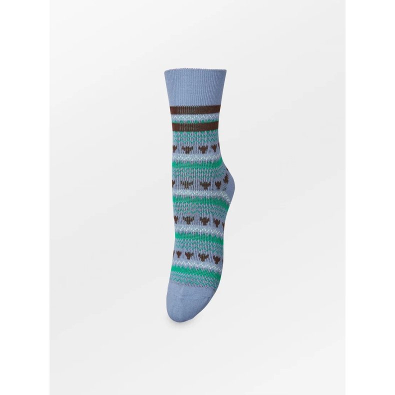 Barlow cotta sock Beck S�ndergaard, windward blue