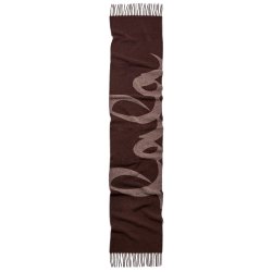 Lala 4 wool mix scarf Lala Berlin, mix brown