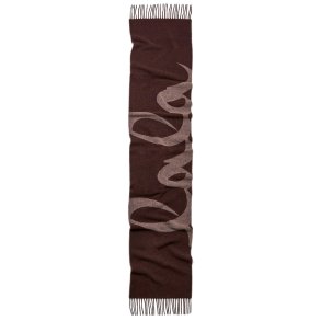 Lala 4 wool mix scarf Lala Berlin, mix brown