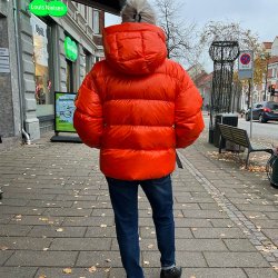 Ginny short jacket Caya, orange