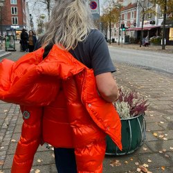 Ginny short jacket Caya, orange