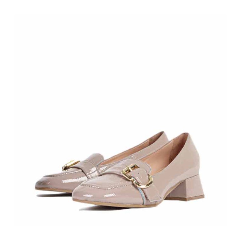 Gisla naplack loafers Bukela, nude