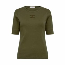 Grannycc embroidery ss tee Co'couture, military olive