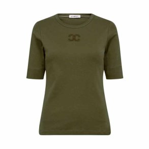 Grannycc embroidery ss tee Co'couture, military olive