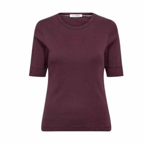 Grannycc embroidery ss tee Co'couture, winered