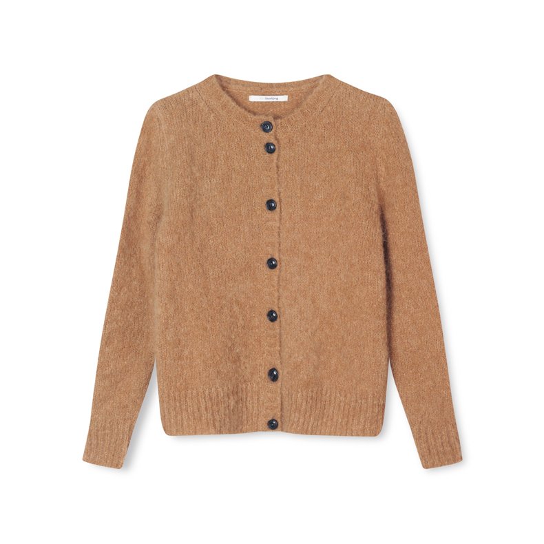 Hailey cardigan Sibin Linnebjerg, camel