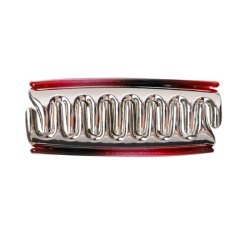 Bckaz hair claw Black Colour, red multi