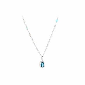 Hellie blue ice necklace adj. 45-52 cm Pernille Corydon