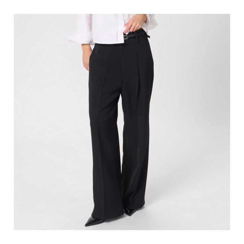 The high tailored high pant My Essential Wardrobe, black