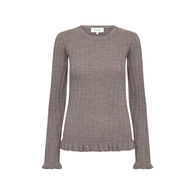 Ismaila 13 pullover Levet Room, walnut