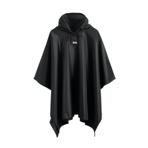 Hunter Packable poncho, black
