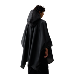 Hunter Packable poncho, black
