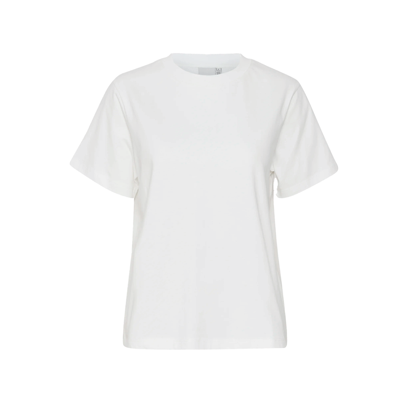 Palmer loose SS t-shirt ICHI, cloud dancer