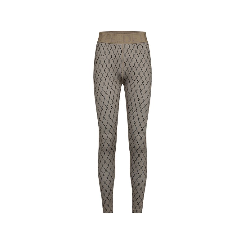 Printed legging Hype the Detail, beige