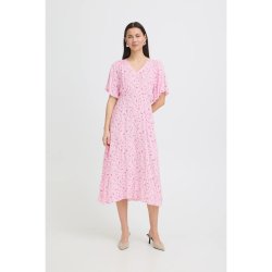 Vera dress ICHI, pink lady flower