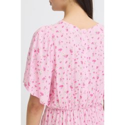 Vera dress ICHI, pink lady flower