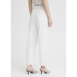 Ziggy pants ICHI, blanc de blanc