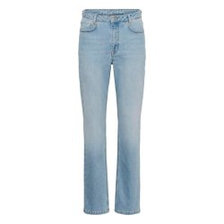 The isa 139 high straight jeans My Essential Wardrobe, light blue