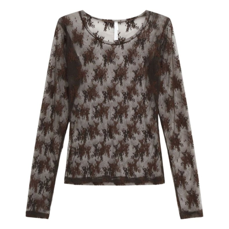 Blonde bluse Imperial, cioccolato