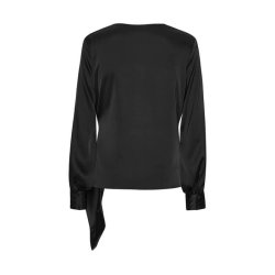 Ines blouse Karmamia, semi rich black