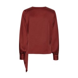 Ines blouse Karmamia, bordeaux