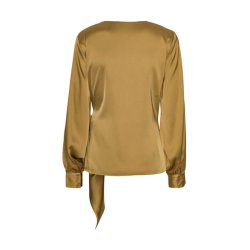 Ines blouse Karmamia, semi rich gold