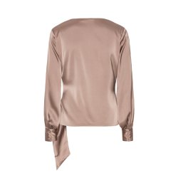 Ines blouse Karmamia, semi rich tan