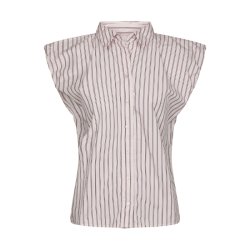 Isella double stripe top Neo Noir, rose