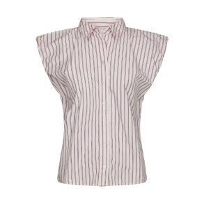 Isella double stripe top Neo Noir, rose