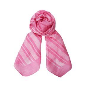 Kaisa silk scarf Black Colour, rose