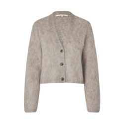 Karla knit cardigan Second Female, pumice stone