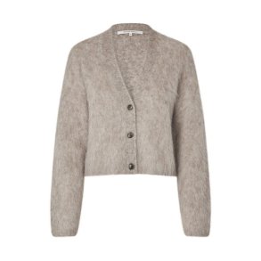 Karla knit cardigan Second Female, pumice stone