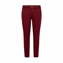 Karmey chino color Ivy Copenhagen, burgundy