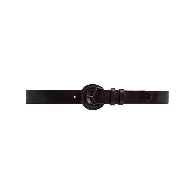 Jeans belt Depeche, dark brown