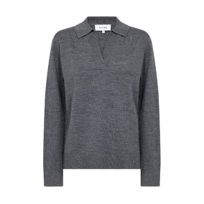 Ismaila 9 pullover Levet Room, dark grey mel